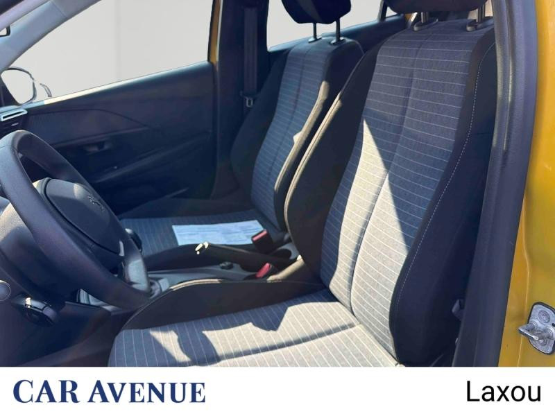 Occasion PEUGEOT 208 1.2 PureTech 75ch S&S Like 2021 Jaune 10897 € à Nancy