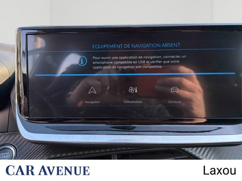 Occasion PEUGEOT 208 1.2 PureTech 100ch S&S Active 2024 Noir Perla Nera (M) 11952 € à Nancy