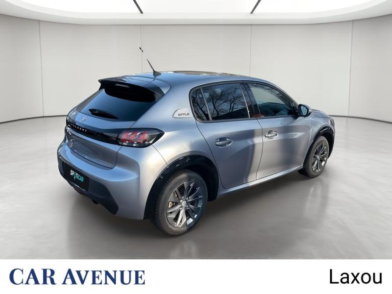 Occasion PEUGEOT 208 e-208 136ch Style 2021 Gris Artense (M) 14823 € à Nancy