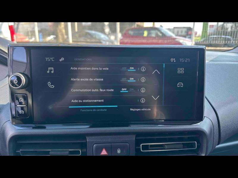 Occasion PEUGEOT Partner M charge utile majorée Electrique 136ch Batterie 54 kWh 2026 Blanc Icy 25500 € à Nancy