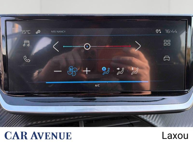 Occasion PEUGEOT 208 1.2 PureTech 100ch S&S Active 2024 Noir Perla Nera (M) 11952 € à Nancy