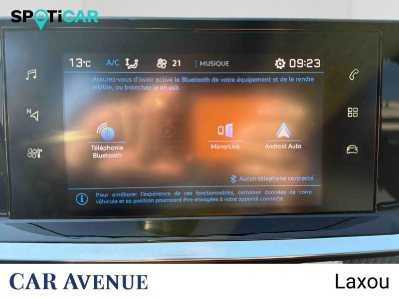 Used PEUGEOT 208 1.2 PureTech 100ch S&S Allure 118g 2021 Bleu Vertigo (V) € 13239 in Nancy