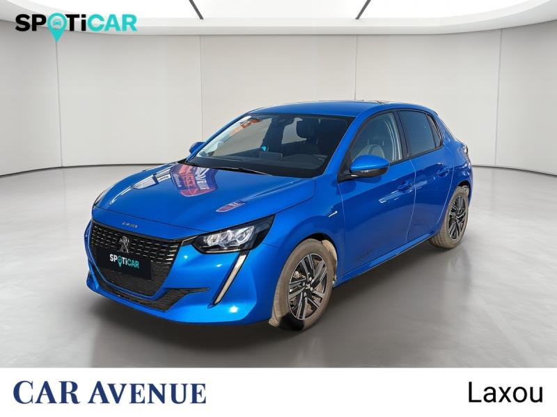 Used PEUGEOT 208 1.2 PureTech 100ch S&S Allure 118g 2021 Bleu Vertigo (V) € 13239 in Nancy