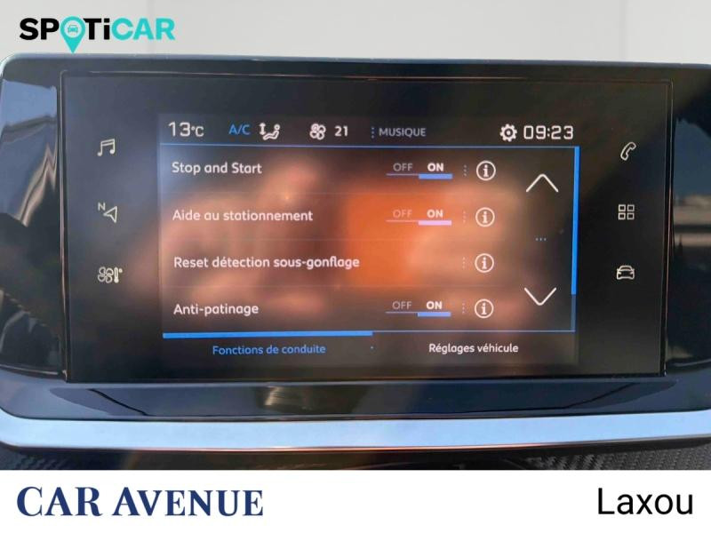 Used PEUGEOT 208 1.2 PureTech 100ch S&S Allure 118g 2021 Bleu Vertigo (V) € 13239 in Nancy