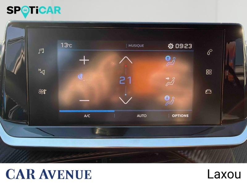 Used PEUGEOT 208 1.2 PureTech 100ch S&S Allure 118g 2021 Bleu Vertigo (V) € 13239 in Nancy