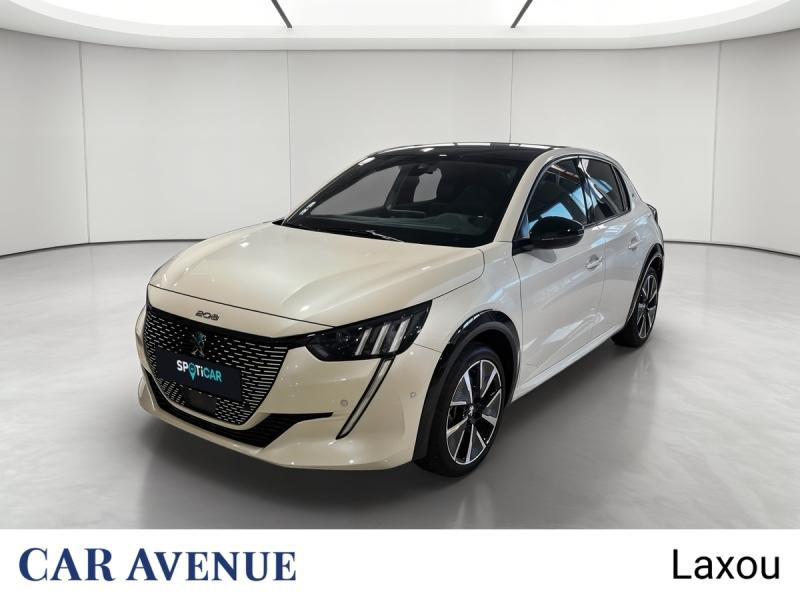 Used PEUGEOT 208 e-208 136ch GT 2021 Blanc nacré € 16891 in Nancy