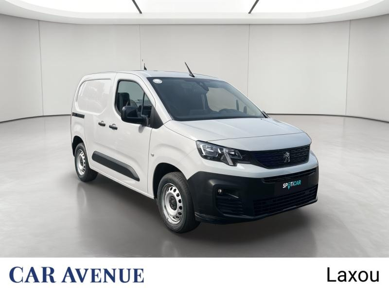Occasion PEUGEOT Partner M 650kg BlueHDi 100ch S&S Cabine Multiflex 3 places Pack Asphalt Connect 2024 Blanc Icy 20173 € à Nancy