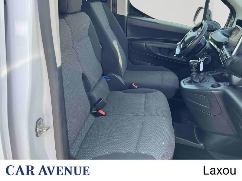Occasion PEUGEOT Partner M 650kg BlueHDi 100ch S&S Cabine Multiflex 3 places Pack Asphalt Connect 2024 Blanc Icy 20812 € à Nancy