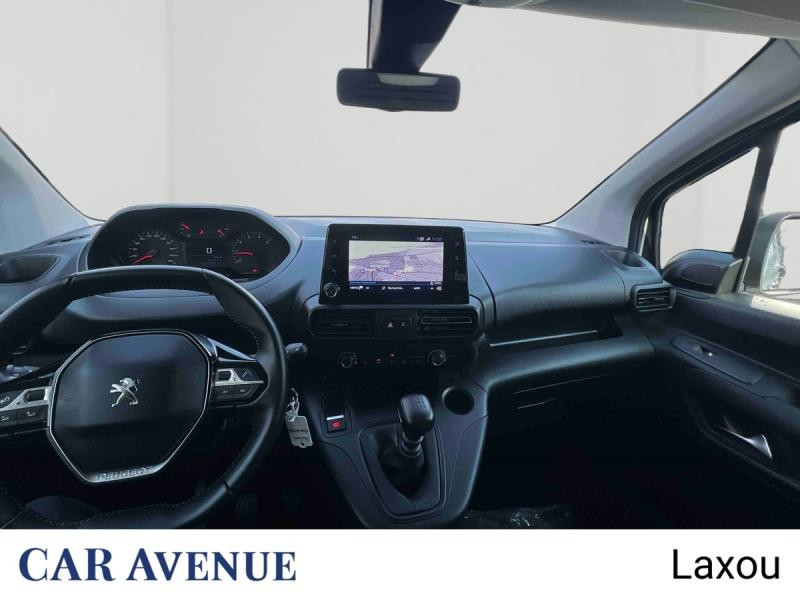 Occasion PEUGEOT Partner M 650kg BlueHDi 100ch S&S Cabine Multiflex 3 places Pack Asphalt Connect 2024 Blanc Icy 22227 € à Nancy