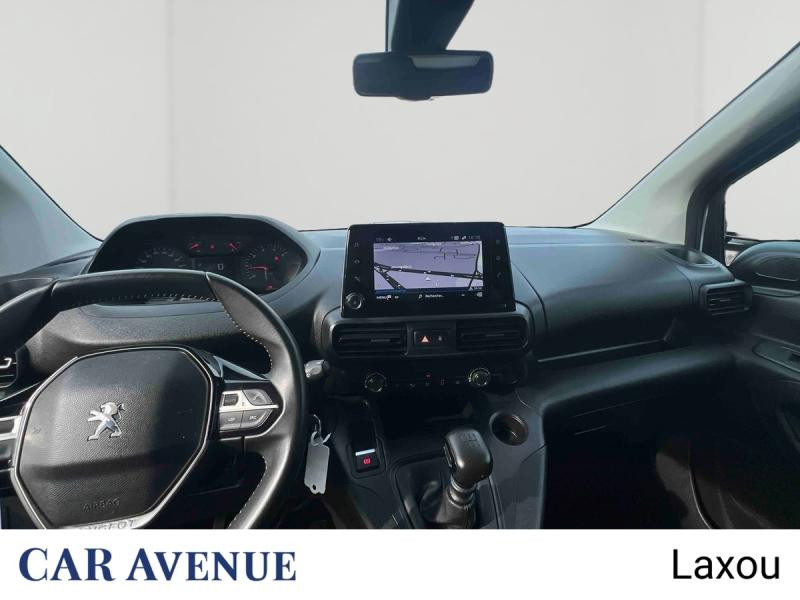Occasion PEUGEOT Partner M 650kg BlueHDi 100ch S&S Cabine Multiflex 3 places Pack Asphalt Connect 2024 Blanc Icy 19563 € à Nancy