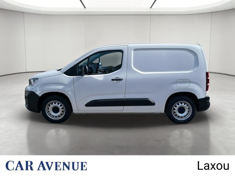Occasion PEUGEOT Partner M 650kg BlueHDi 100ch S&S Cabine Multiflex 3 places Pack Asphalt Connect 2024 Blanc Icy 20812 € à Nancy