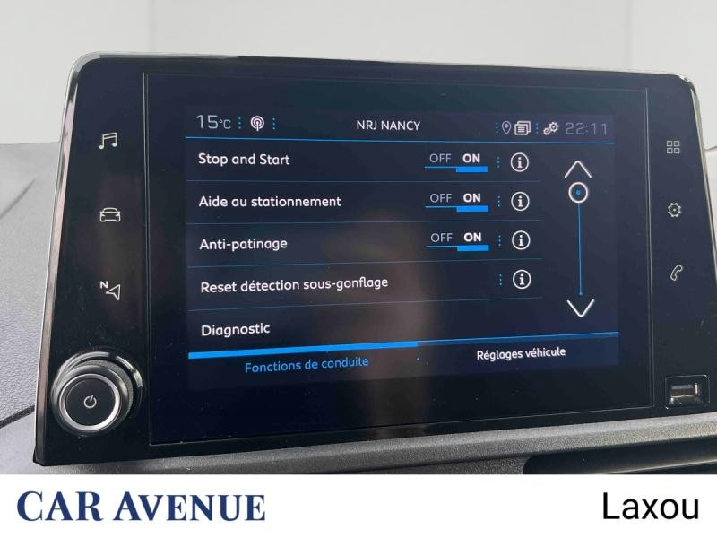 Occasion PEUGEOT Partner M 650kg BlueHDi 100ch S&S Cabine Multiflex 3 places Pack Asphalt Connect 2024 Blanc Icy 20173 € à Nancy