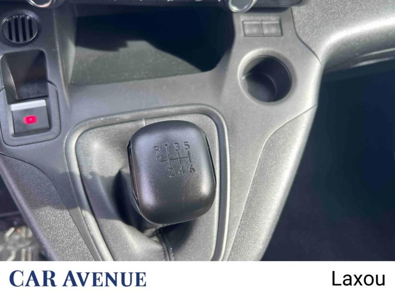 Occasion PEUGEOT Partner M 650kg BlueHDi 100ch S&S Cabine Multiflex 3 places Pack Asphalt Connect 2024 Blanc Icy 20173 € à Nancy