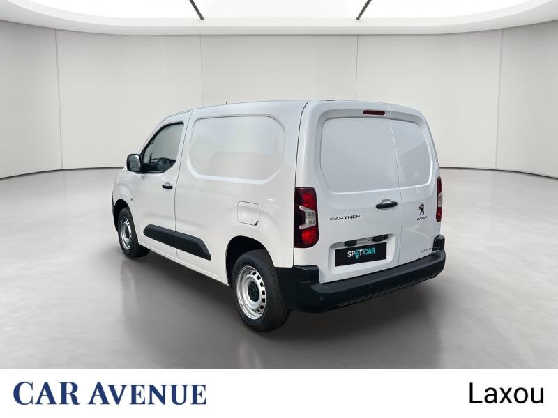 Occasion PEUGEOT Partner M 650kg BlueHDi 100ch S&S Cabine Multiflex 3 places Pack Asphalt Connect 2024 Blanc Icy 19563 € à Nancy