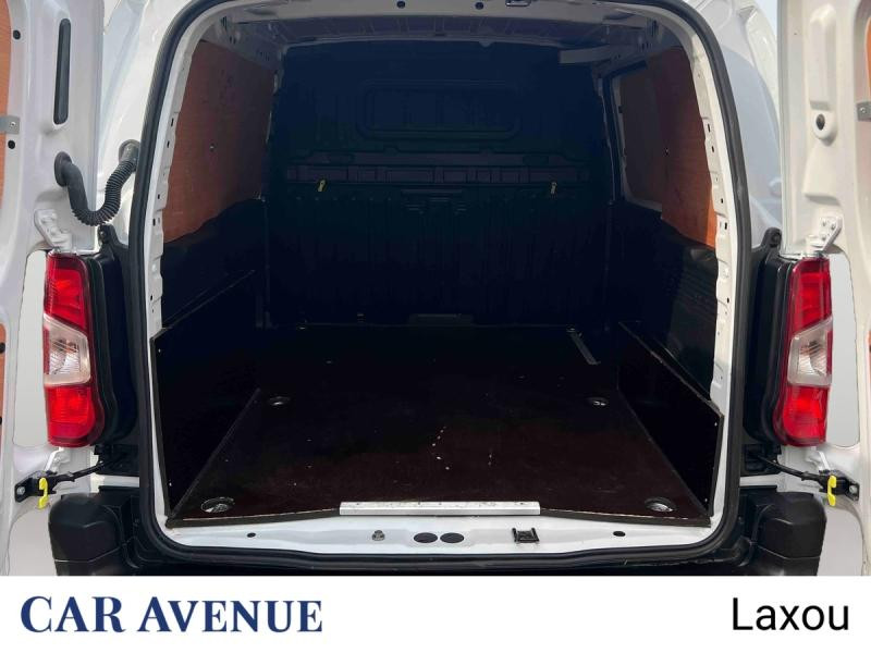 Occasion PEUGEOT Partner M 650kg BlueHDi 100ch S&S Cabine Multiflex 3 places Pack Asphalt Connect 2024 Blanc Icy 19563 € à Nancy