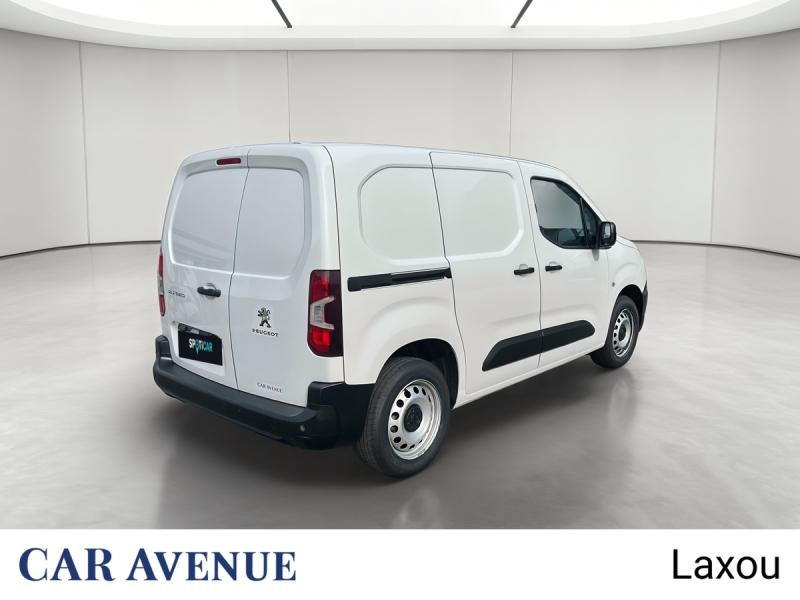 Occasion PEUGEOT Partner M 650kg BlueHDi 100ch S&S Cabine Multiflex 3 places Pack Asphalt Connect 2024 Blanc Icy 20173 € à Nancy