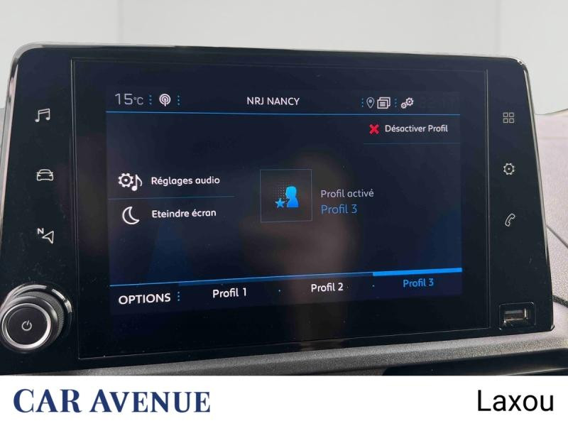 Occasion PEUGEOT Partner M 650kg BlueHDi 100ch S&S Cabine Multiflex 3 places Pack Asphalt Connect 2024 Blanc Icy 20173 € à Nancy
