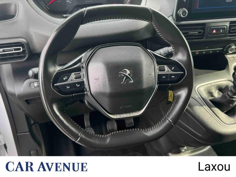 Occasion PEUGEOT Partner M 650kg BlueHDi 100ch S&S Cabine Multiflex 3 places Pack Asphalt Connect 2024 Blanc Icy 20173 € à Nancy