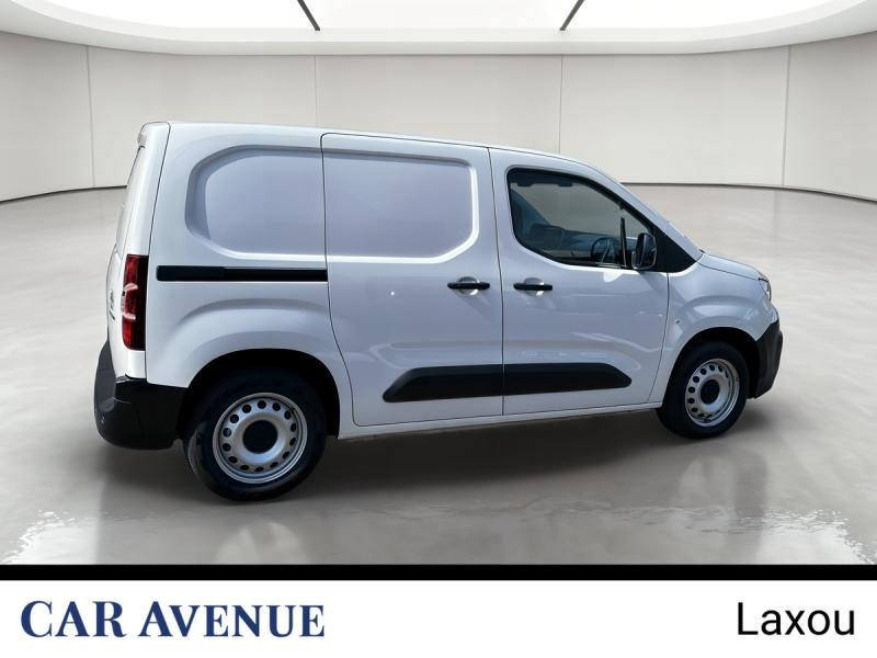 Occasion PEUGEOT Partner M 650kg BlueHDi 100ch S&S Cabine Multiflex 3 places Pack Asphalt Connect 2024 Blanc Icy 22227 € à Nancy