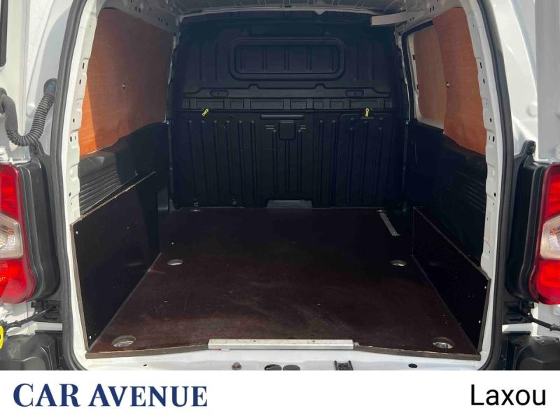 Occasion PEUGEOT Partner M 650kg BlueHDi 100ch S&S Cabine Multiflex 3 places Pack Asphalt Connect 2024 Blanc Icy 20173 € à Nancy