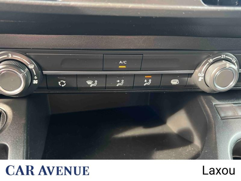 Occasion PEUGEOT Partner M 650kg BlueHDi 100ch S&S Cabine Multiflex 3 places Pack Asphalt Connect 2024 Blanc Icy 19563 € à Nancy