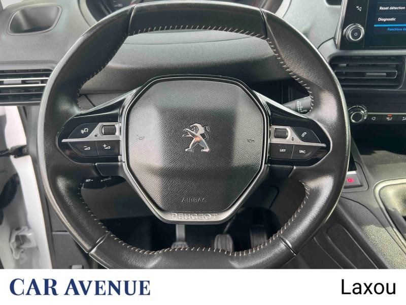 Occasion PEUGEOT Partner M 650kg BlueHDi 100ch S&S Cabine Multiflex 3 places Pack Asphalt Connect 2024 Blanc Icy 20173 € à Nancy