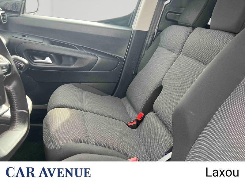 Occasion PEUGEOT Partner M 650kg BlueHDi 100ch S&S Cabine Multiflex 3 places Pack Asphalt Connect 2024 Blanc Icy 20173 € à Nancy