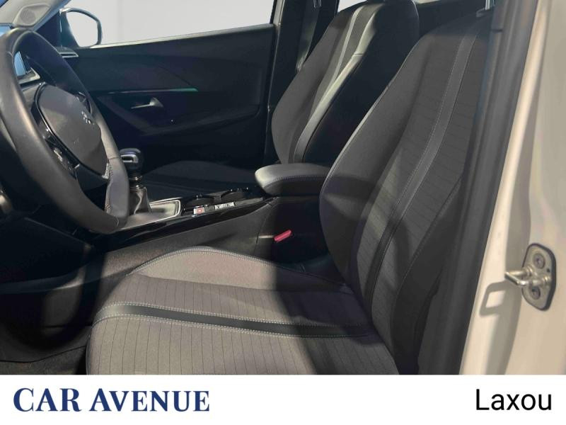 Occasion PEUGEOT 2008 1.2 PureTech 130ch S&S Allure 2021 Blanc banquise (O) 15528 € à Nancy