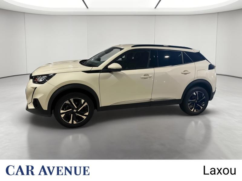 Occasion PEUGEOT 2008 1.2 PureTech 130ch S&S Allure 2021 Blanc banquise (O) 15528 € à Nancy