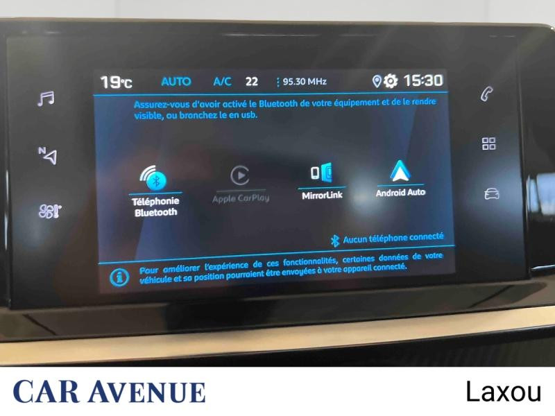 Occasion PEUGEOT 2008 1.2 PureTech 130ch S&S Allure 2021 Blanc banquise (O) 15528 € à Nancy