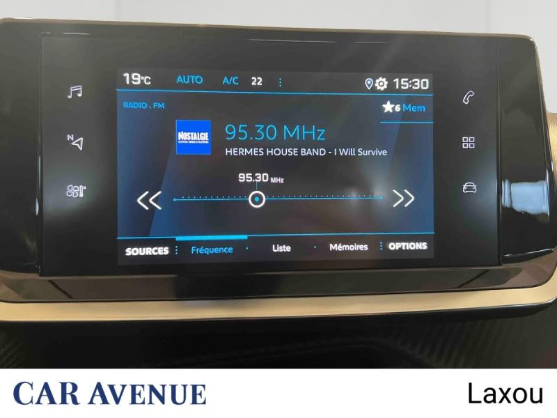 Occasion PEUGEOT 2008 1.2 PureTech 130ch S&S Allure 2021 Blanc banquise (O) 15528 € à Nancy