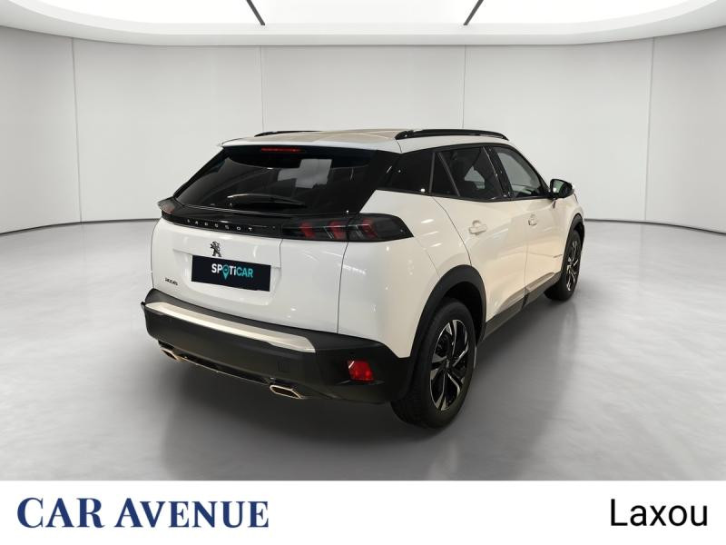 Occasion PEUGEOT 2008 1.2 PureTech 130ch S&S Allure 2021 Blanc banquise (O) 15528 € à Nancy