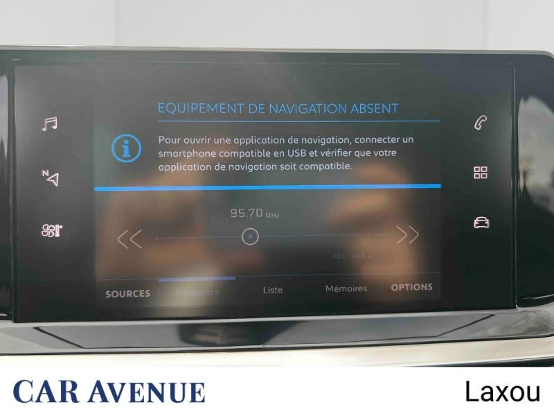 Occasion PEUGEOT 208 1.5 BlueHDi 100ch S&S Active 2022 Noir Perla Nera (M) 13022 € à Nancy