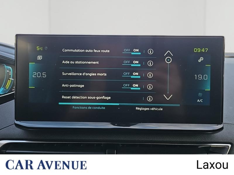 Occasion PEUGEOT 3008 HYBRID 225ch Allure Pack e-EAT8 2023 Bleu Célèbes (M) 22833 € à Nancy