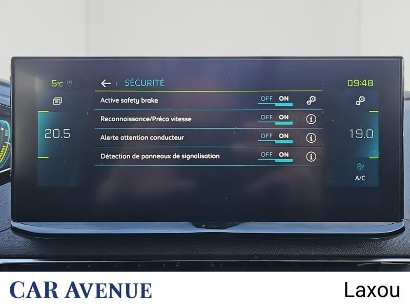 Occasion PEUGEOT 3008 HYBRID 225ch Allure Pack e-EAT8 2023 Bleu Célèbes (M) 22833 € à Nancy