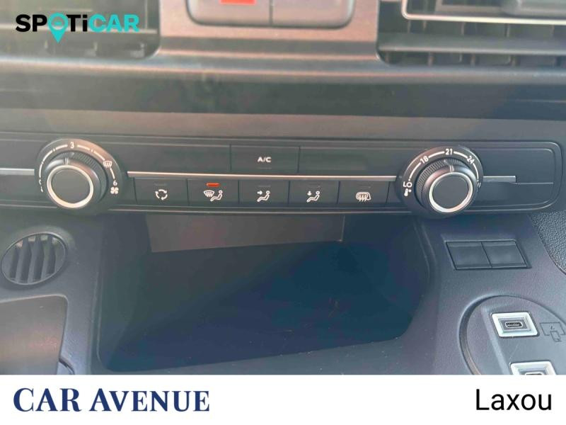 Occasion PEUGEOT Partner M 650kg BlueHDi 100ch S&S Pack Premium Connect 2024 Blanc Icy 19177 € à Nancy