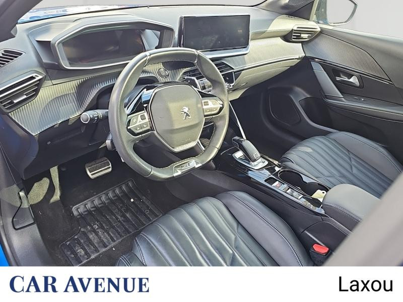 Occasion PEUGEOT 208 1.2 PureTech 100ch S&S GT EAT8 2021 Noir Perla Nera (M) 16573 € à Nancy
