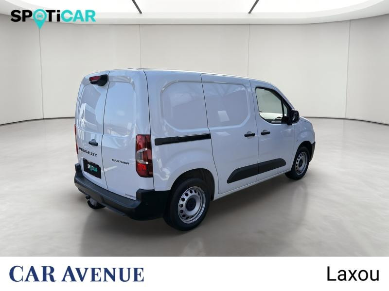 Occasion PEUGEOT Partner M 650kg BlueHDi 100ch S&S Pack Premium Connect 2024 Blanc Icy 19177 € à Nancy