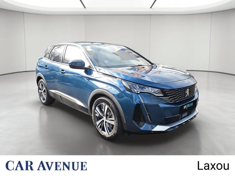Occasion PEUGEOT 3008 HYBRID 225ch Allure Pack e-EAT8 2023 Bleu Célèbes (M) 22833 € à Nancy