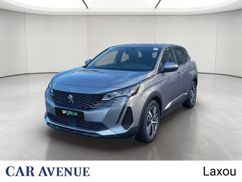Occasion PEUGEOT 3008 HYBRID 225ch Allure e-EAT8 2021 Gris Artense (M) 20759 € à Nancy