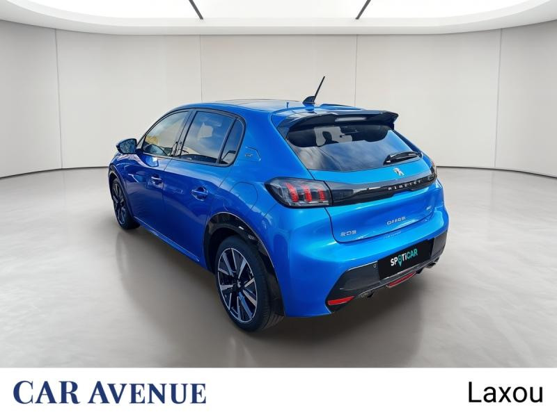 Occasion PEUGEOT 208 1.2 PureTech 100ch S&S GT EAT8 2021 Noir Perla Nera (M) 16573 € à Nancy