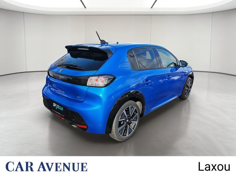 Occasion PEUGEOT 208 1.2 PureTech 100ch S&S GT EAT8 2021 Noir Perla Nera (M) 16573 € à Nancy