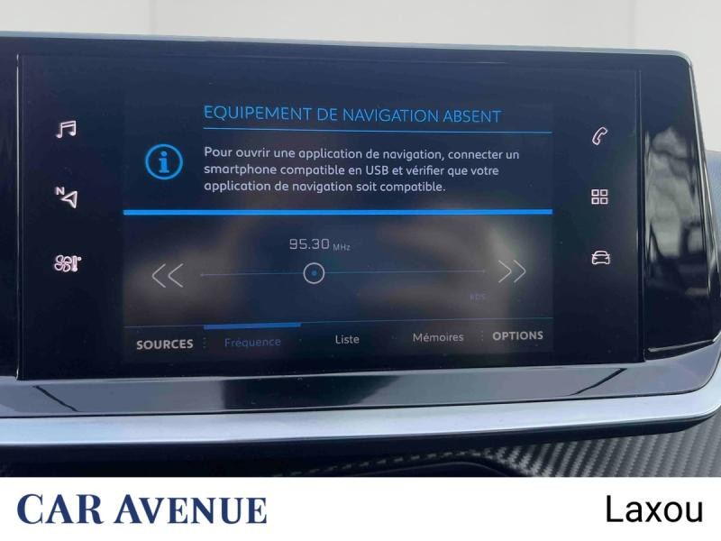 Occasion PEUGEOT 208 1.2 PureTech 100ch S&S Style 2022 Blanc Banquise (O) 13456 € à Nancy