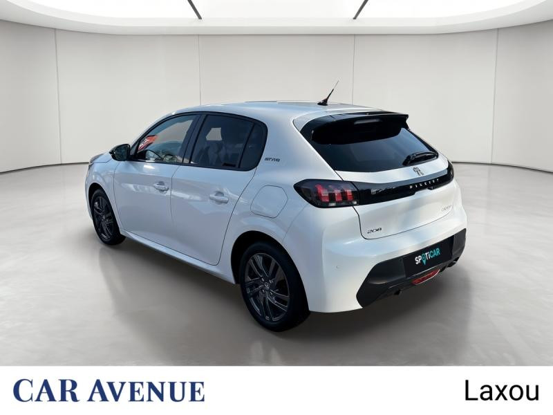 Occasion PEUGEOT 208 1.2 PureTech 100ch S&S Style 2022 Blanc Banquise (O) 13456 € à Nancy