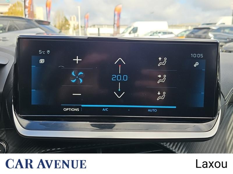 Occasion PEUGEOT 208 1.2 PureTech 100ch S&S GT EAT8 2021 Noir Perla Nera (M) 16573 € à Nancy