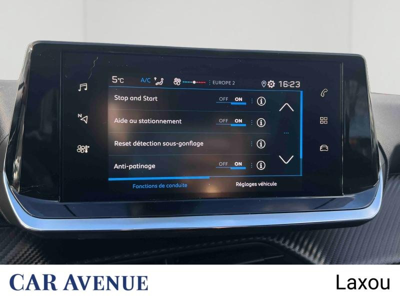 Occasion PEUGEOT 208 1.2 PureTech 75ch S&S Style 2021 Noir Perla Nera (M) 11513 € à Nancy