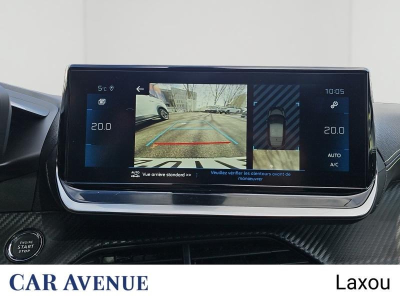 Occasion PEUGEOT 208 1.2 PureTech 100ch S&S GT EAT8 2021 Noir Perla Nera (M) 16573 € à Nancy