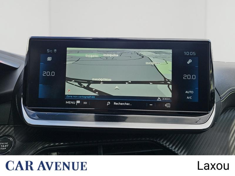 Occasion PEUGEOT 208 1.2 PureTech 100ch S&S GT EAT8 2021 Noir Perla Nera (M) 16573 € à Nancy