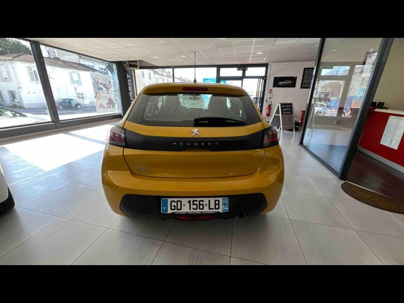 Occasion PEUGEOT 208 1.2 PureTech 75ch S&S Like 2021 Jaune 10395 € à Nancy