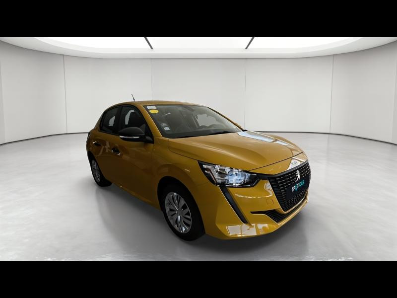 Occasion PEUGEOT 208 1.2 PureTech 75ch S&S Like 2021 Jaune 10395 € à Nancy